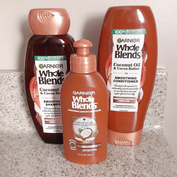 Garnier Other - Garnier Whole Blends Coconut Oil & Coconut Butter Haircare Bundle